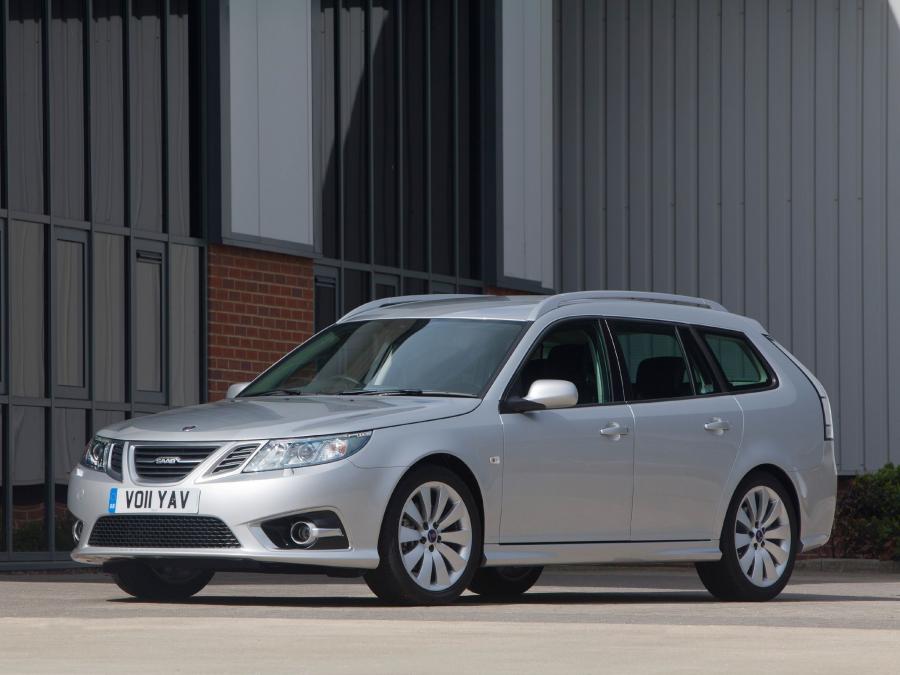 Saab 9-3 Griffin Aero SportCombi (UK) '2011
